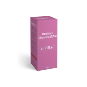 VITIGREY-T Tacrolimus Ointment 0.1% w/w – 20 g